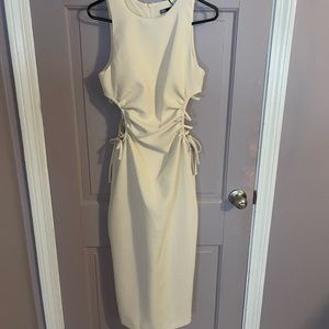 BRAND NEW NEVER WORN - Beige Zara cocktail dress